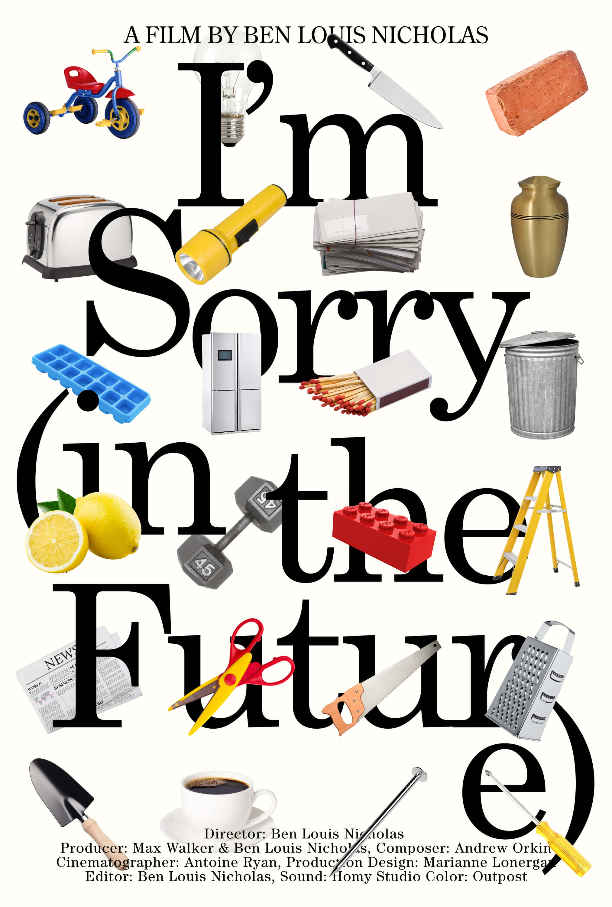 I'm Sorry in the Future Film Poster