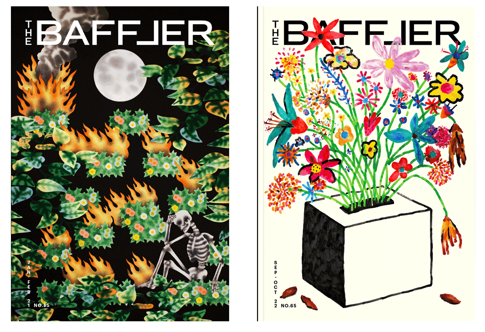 the baffler covers by no ideas studio